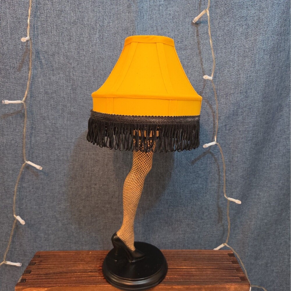 NECA Christmas Story Leg Lamp Tea Light Votive Holder 12" Movie Prop - Picture 12 of 16